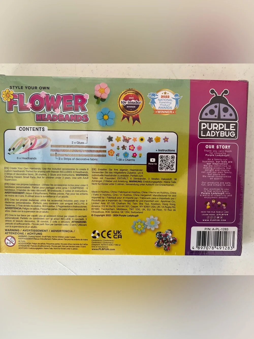 Flower Headbands DIY Kit for Kids - Multi-Color